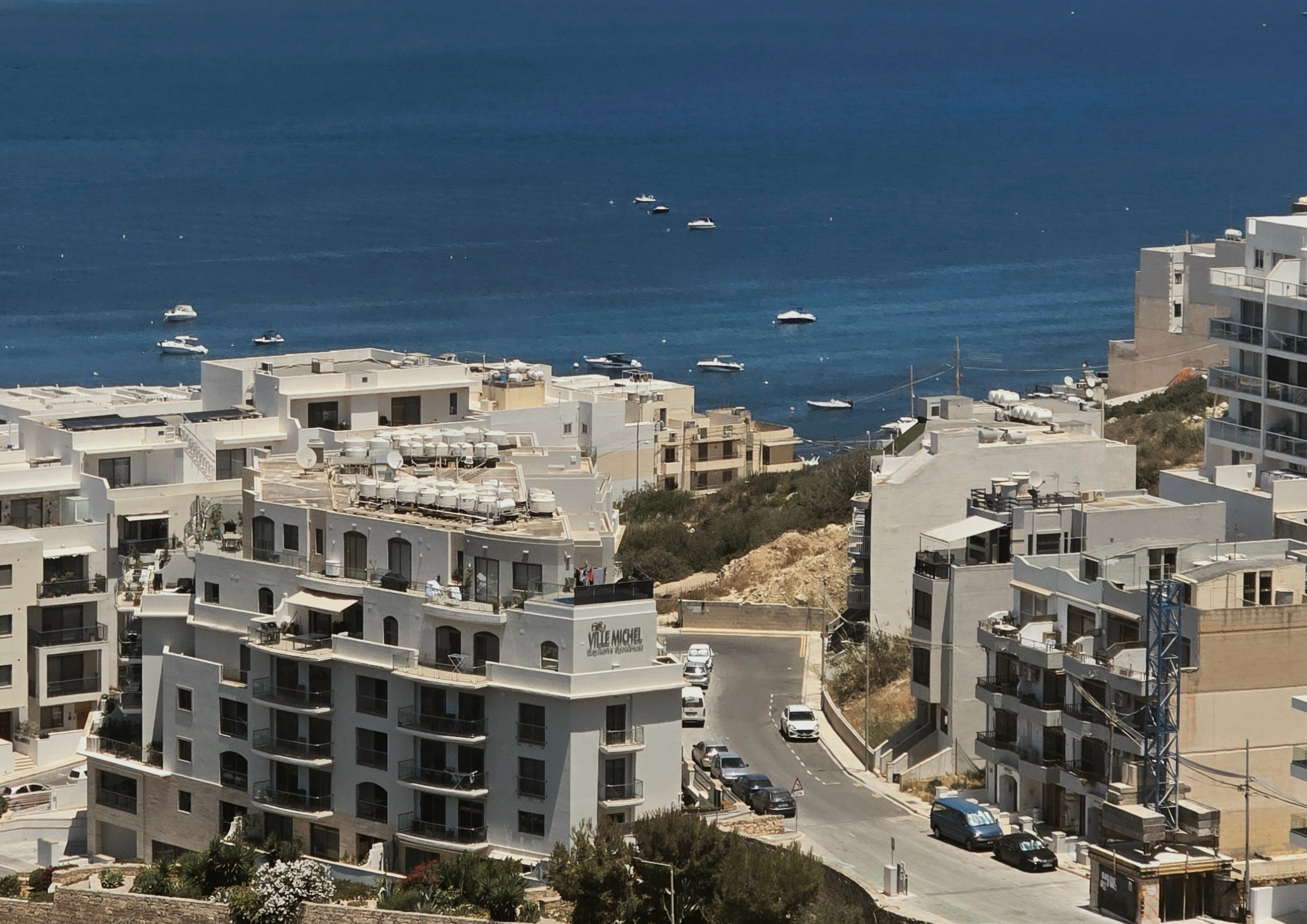 A scenic view of Malta capturing the local ambiance and textures, from the author's personal archive.